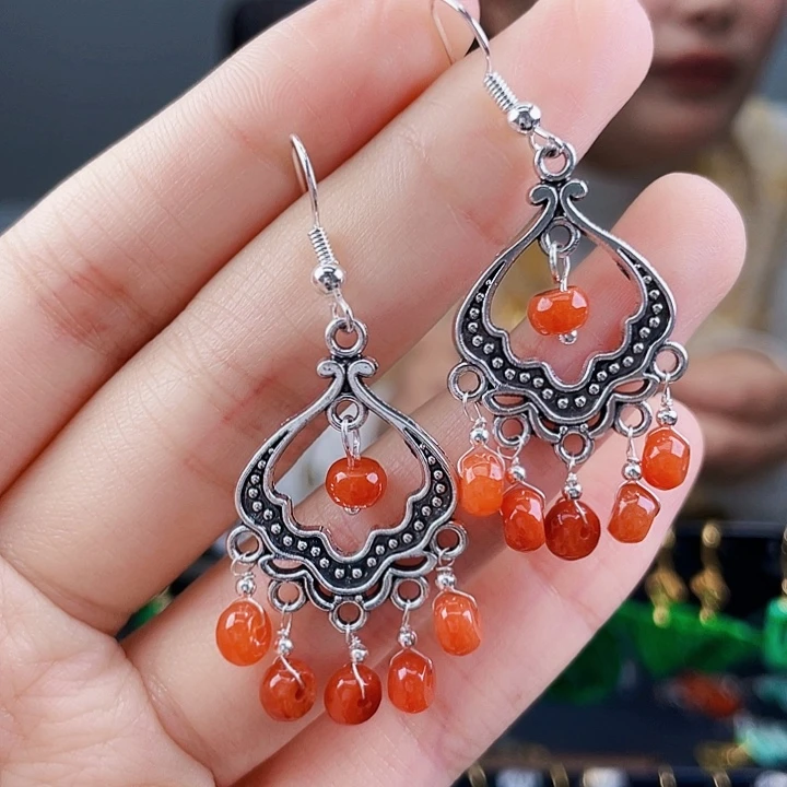 翡翠耳饰未镶嵌饰品