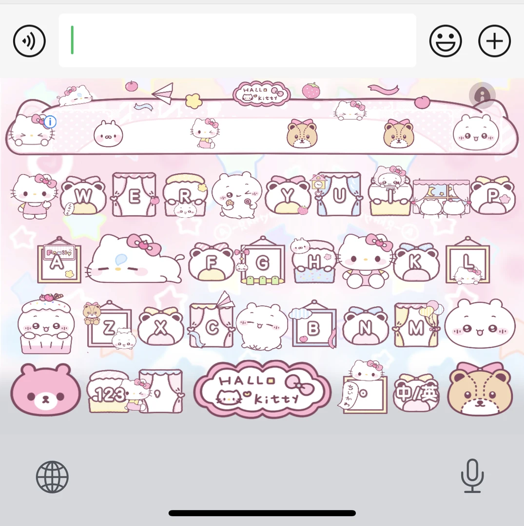 Kitty吉伊宅家记苹果安卓百度输入法皮肤可爱美化包/办公配件服务