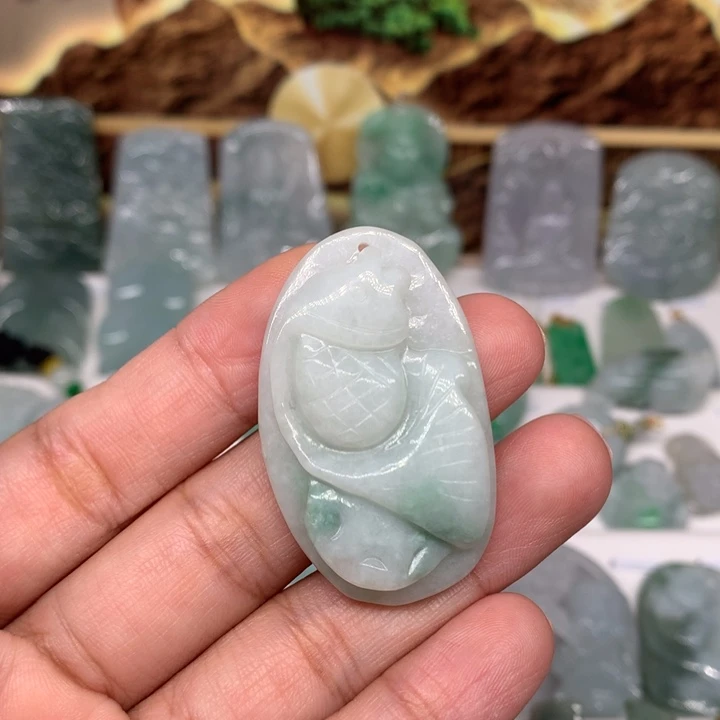 颈饰未镶嵌翡翠11