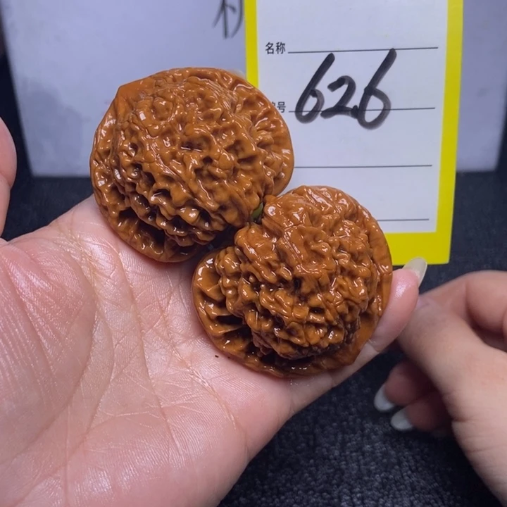 文玩核桃把件626/46官帽福利