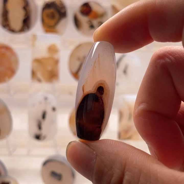 玛瑙/玉髓吊坠(不含链)未镶嵌