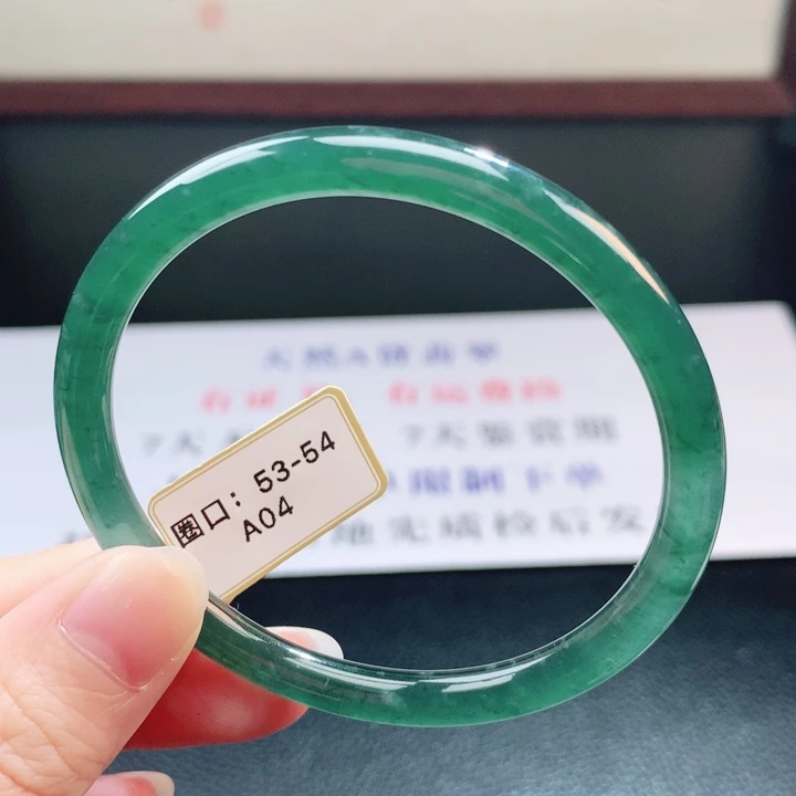 翡翠未镶嵌手镯翡翠手镯79