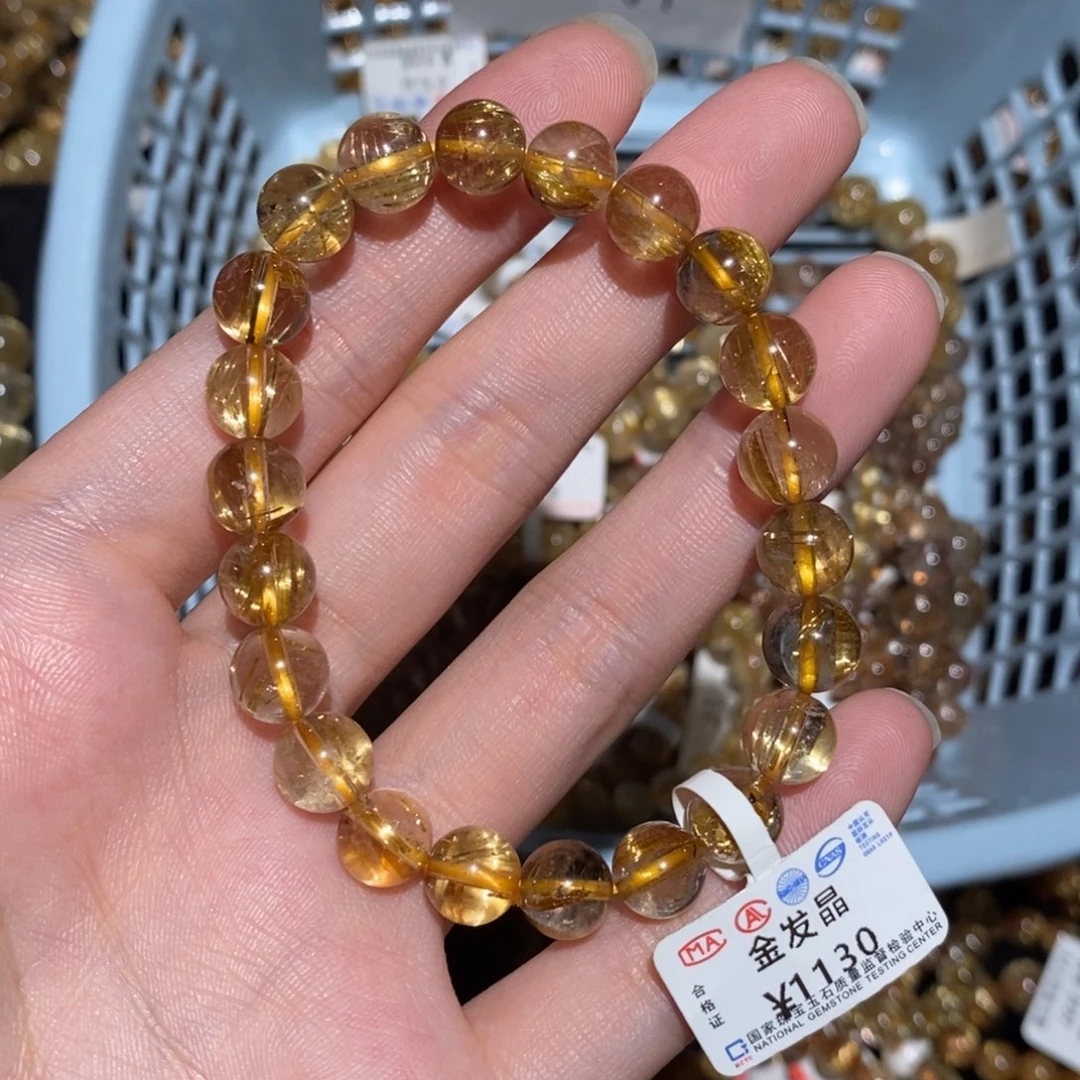 未镶嵌手串水晶手串