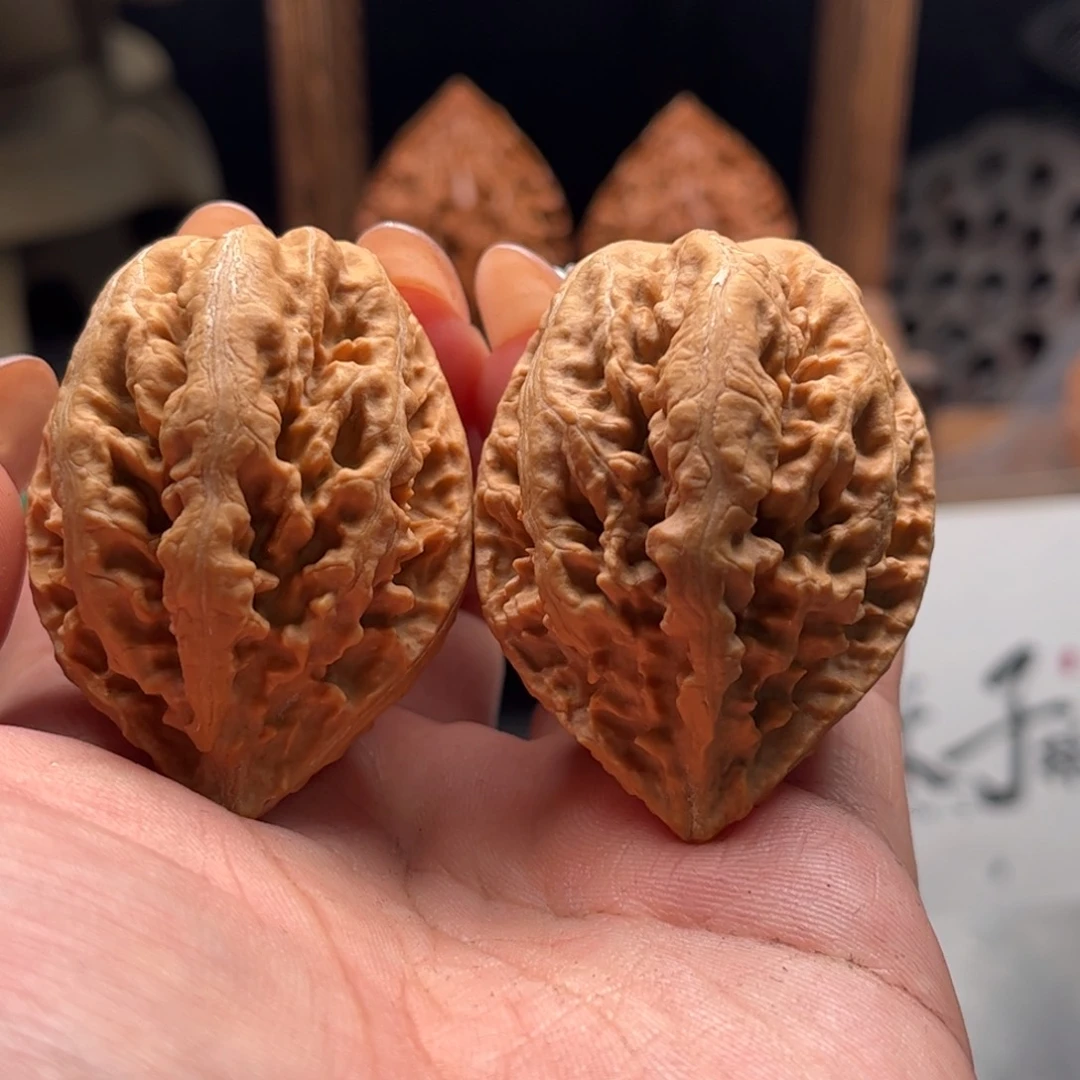 文玩核桃把件来*缘关东木子家楸大胖105