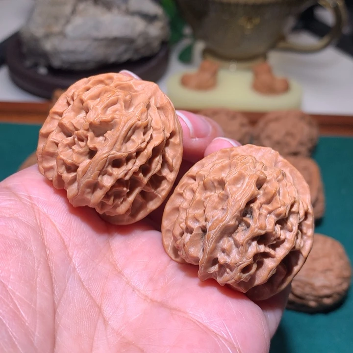 把件文玩核桃苹果园