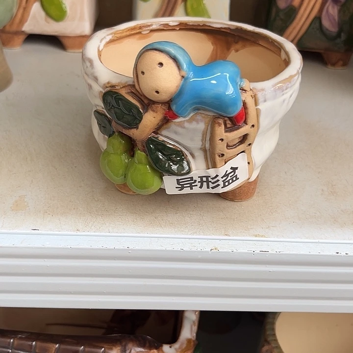 花盆紫砂粗陶材质多肉花盆