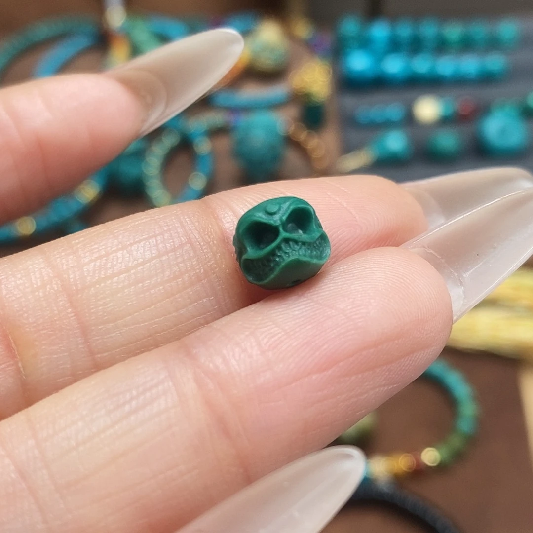 未镶嵌绿松石珠宝奇石