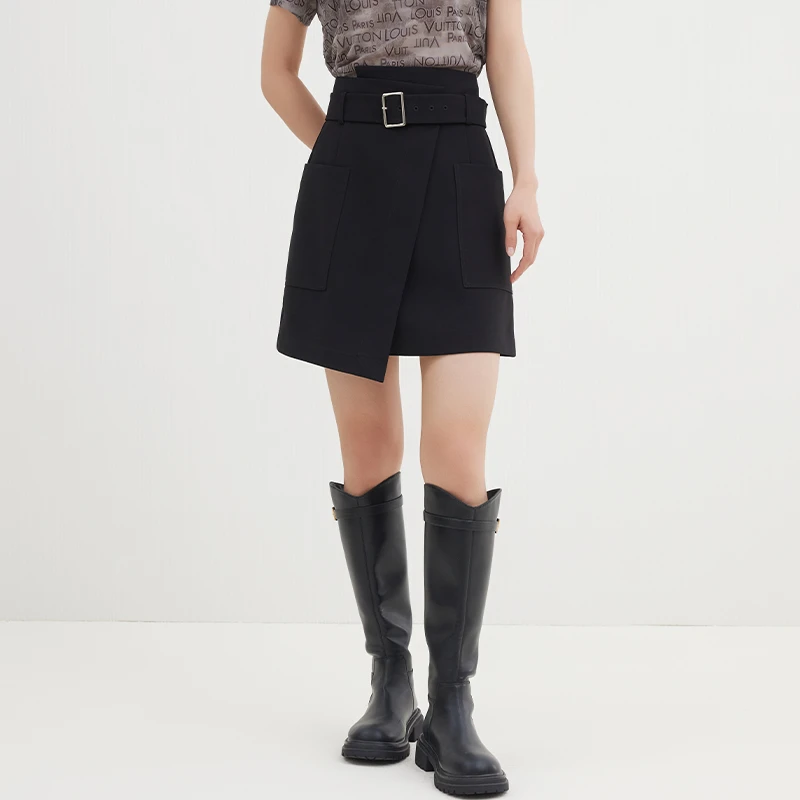 【开心专属】佳人苑半身裙女秋季新款J436131