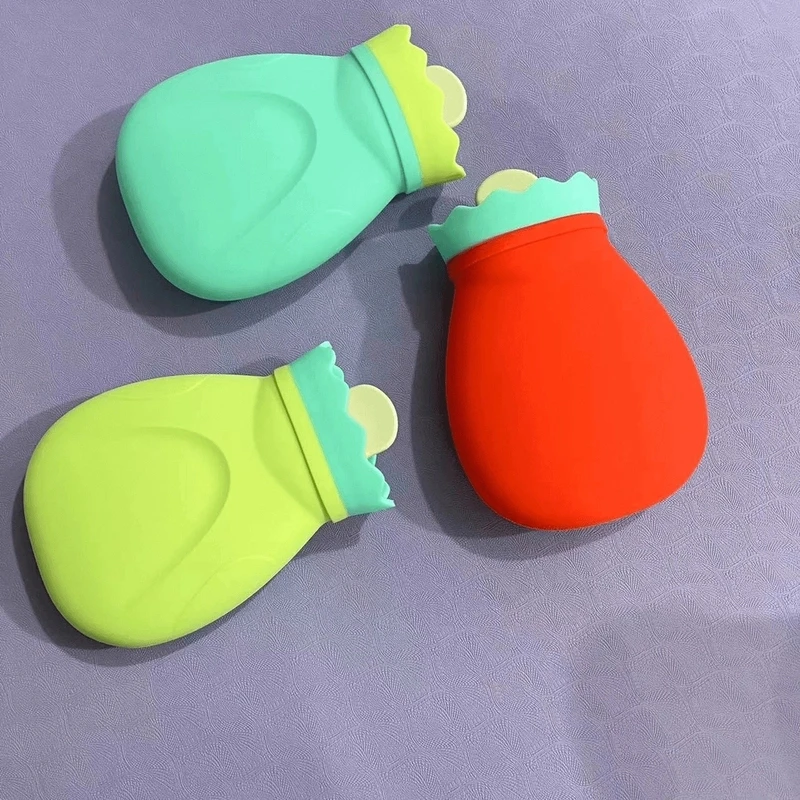 硅胶材质暖水袋【可以微波炉加热】