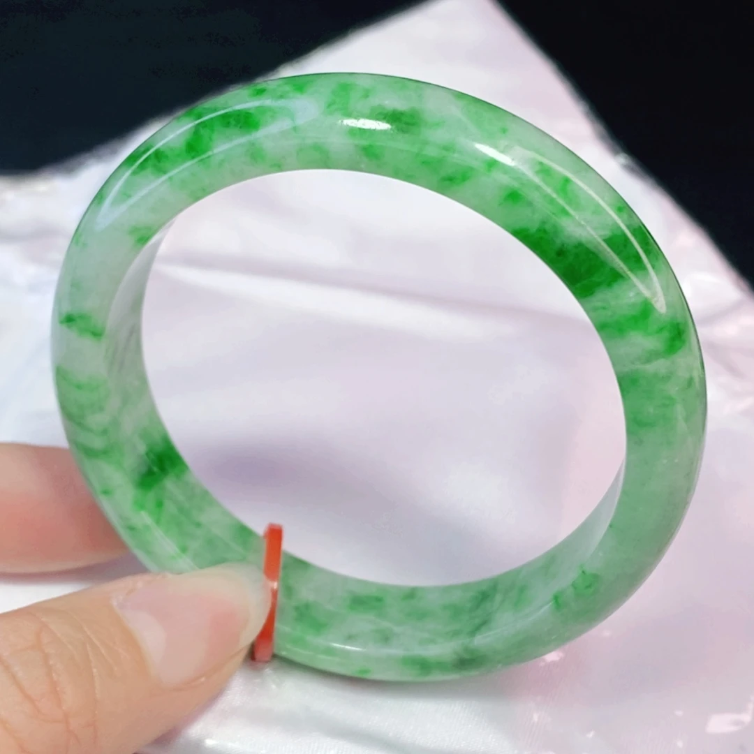 未镶嵌手镯翡翠56正圈