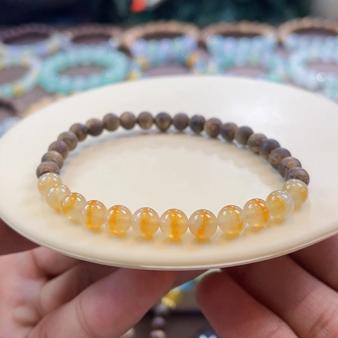 【闪购商品】未镶嵌手链翡翠鸳鸯黄