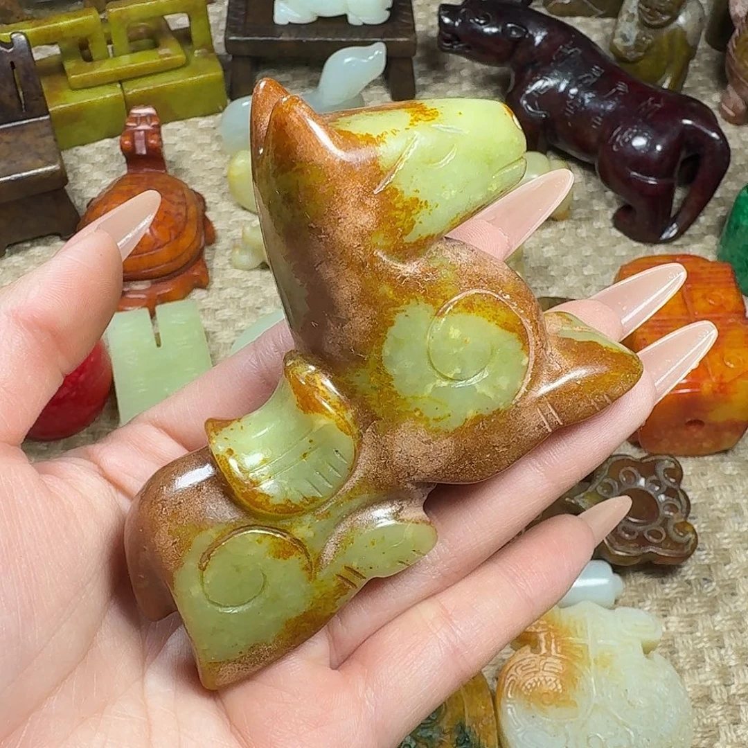 白玉菩提吊坠挂件