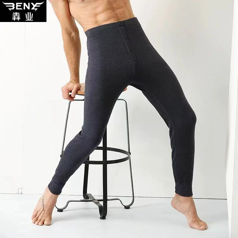 犇业犇业男双层磨毛保暖裤清仓