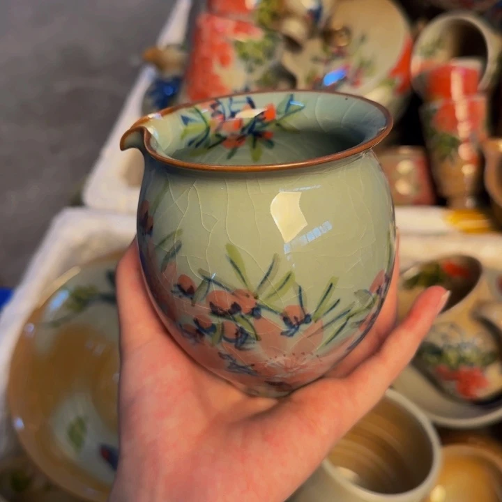 瓷片景德镇陶瓷手工手绘