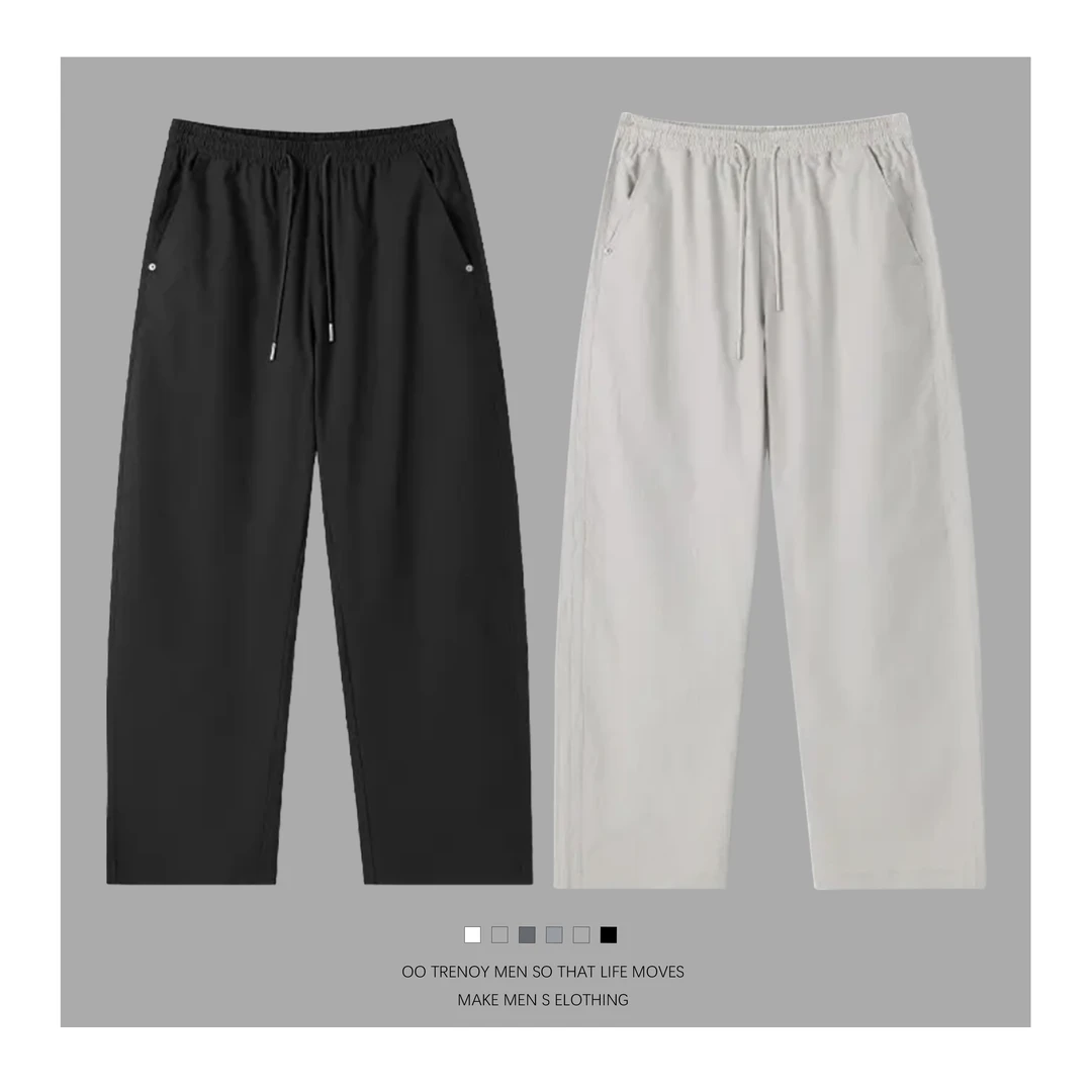 夏季新款速干宽松直筒休闲裤 25SS70303