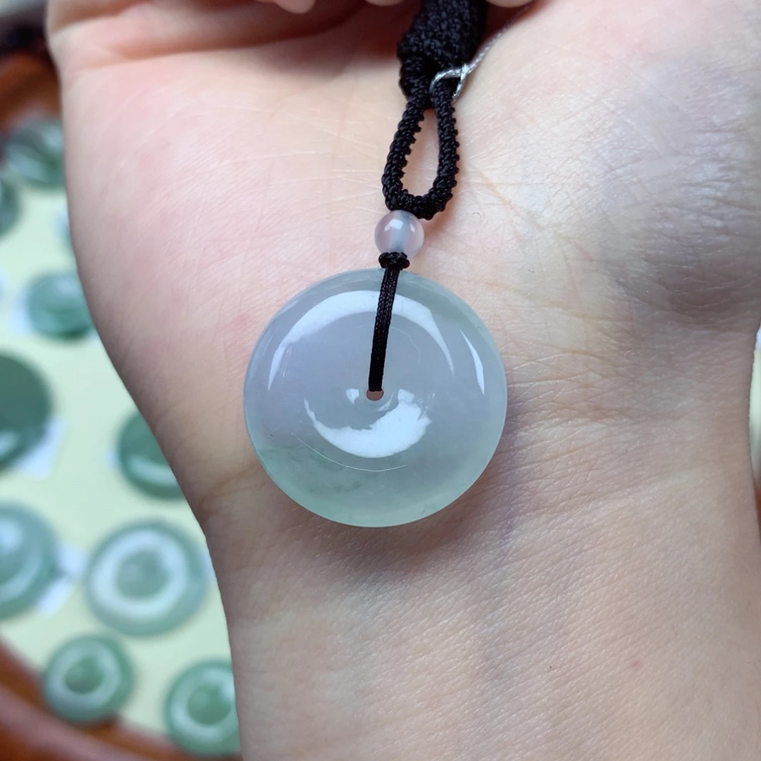 翡翠未镶嵌颈饰吊坠21.5/6.4mm