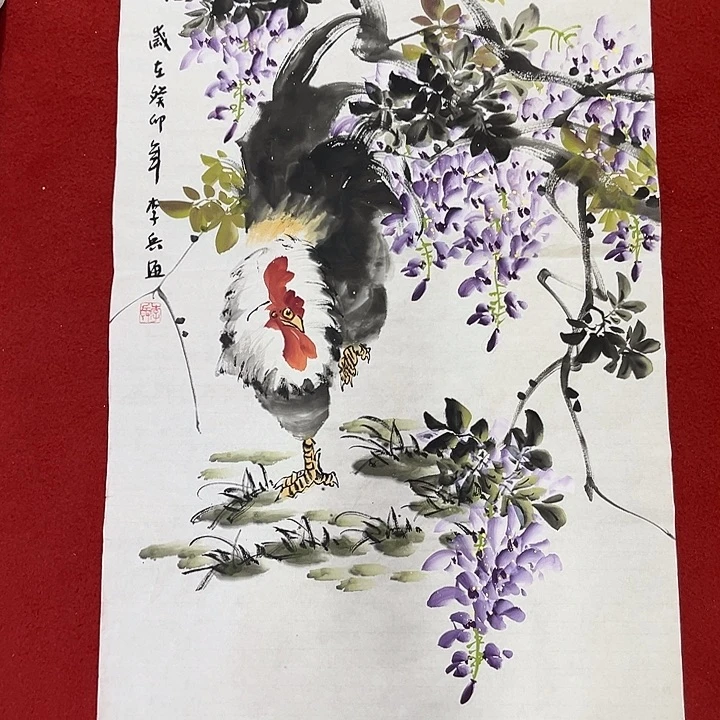 国画手绘图是真的美呀我