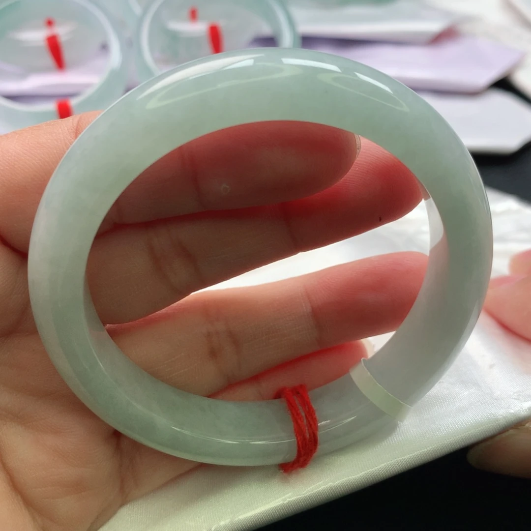 翡翠手镯未镶嵌缅甸54