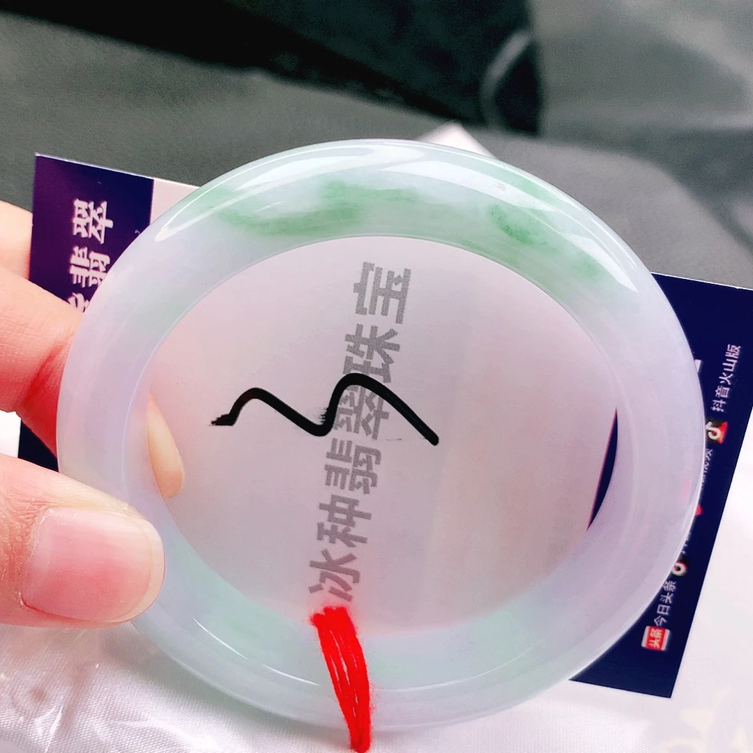 翡翠未镶嵌手镯缅甸天然a货翡翠手镯