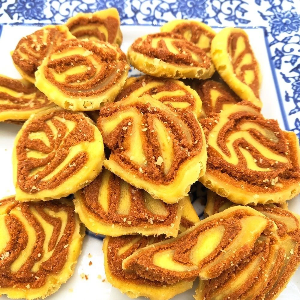 广河花果果子纯手工油果子甘肃酥脆可口清真特产回族广河小吃油炸