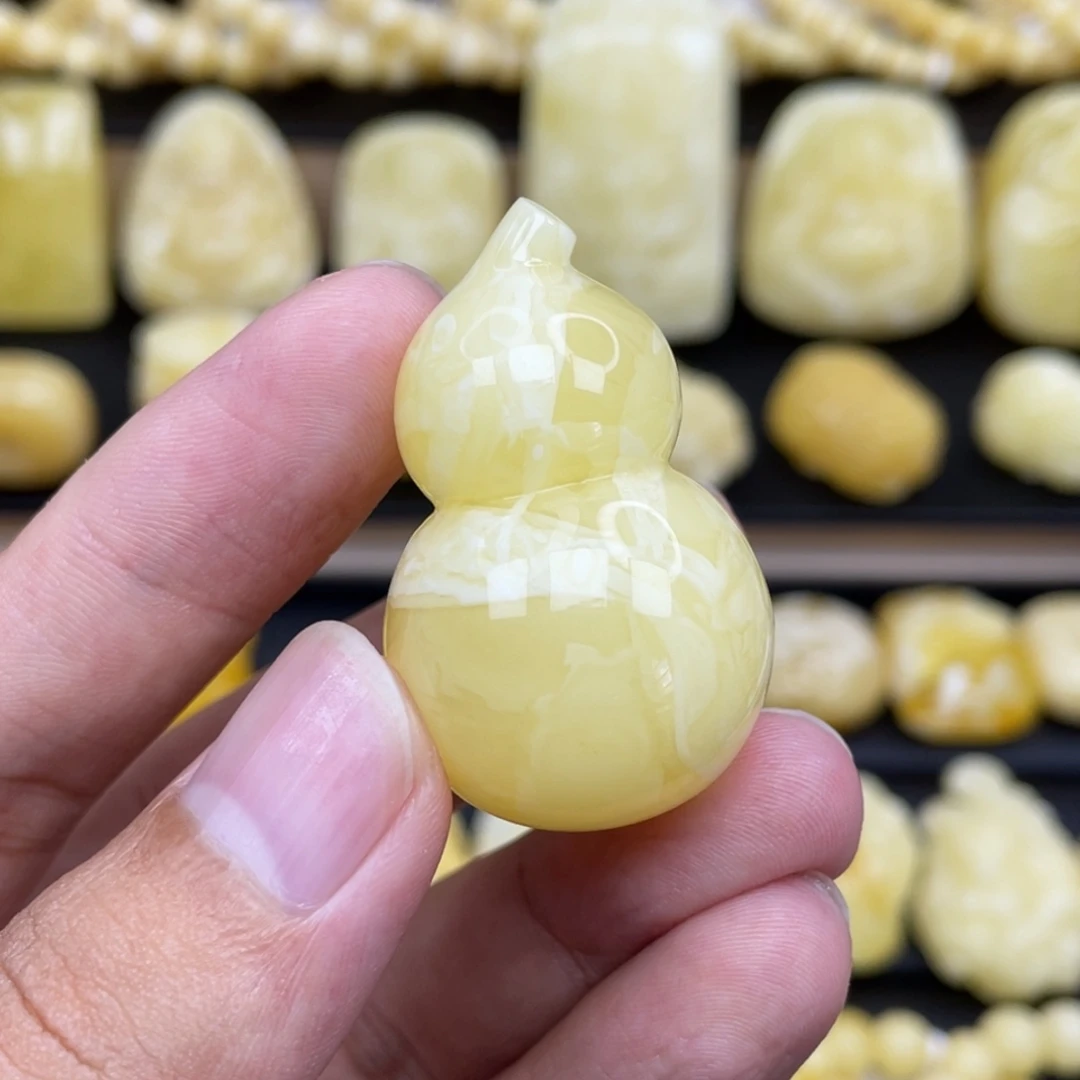 裸石琥珀未镶嵌琥珀蜜蜡
