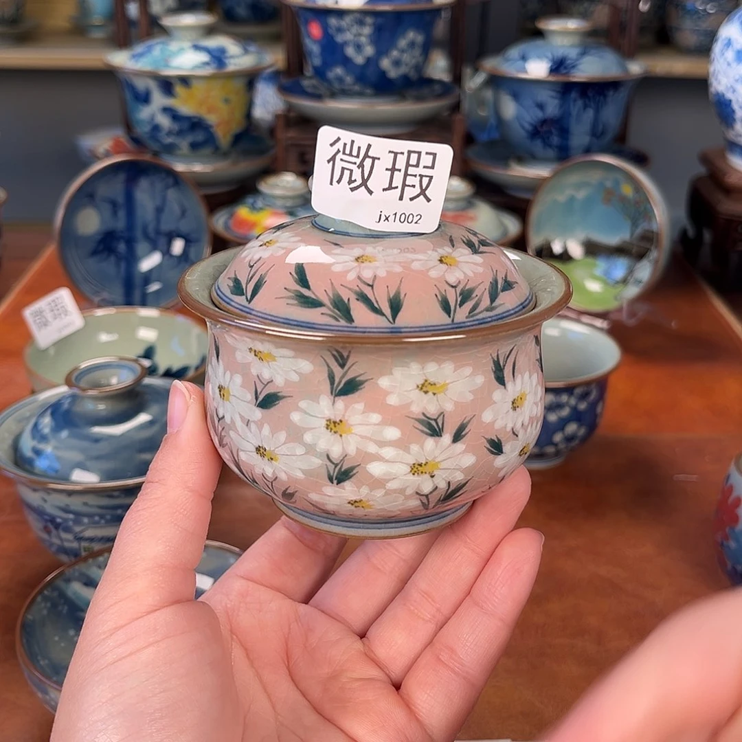 杯盖碗景德镇陶瓷