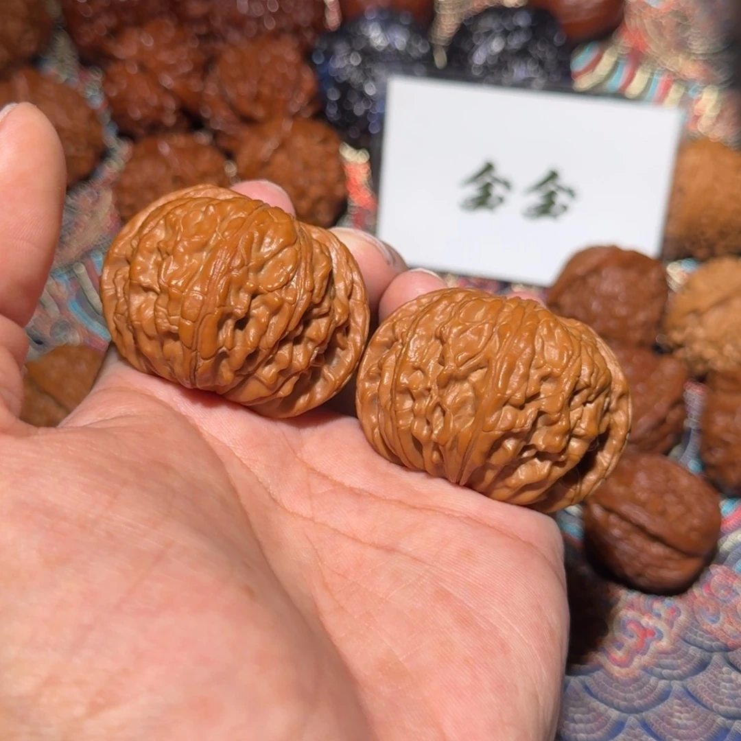 文玩核桃把件01正磨，磨王，46.5