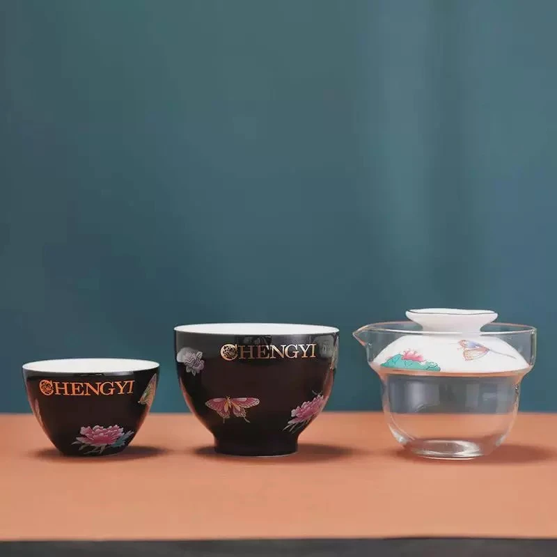 AA201黑蝶旅行茶具