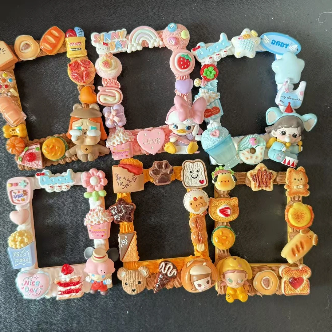 奶油胶手工diy拍立得相框冰箱贴