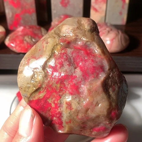 昌化石昌化鸡血石原石