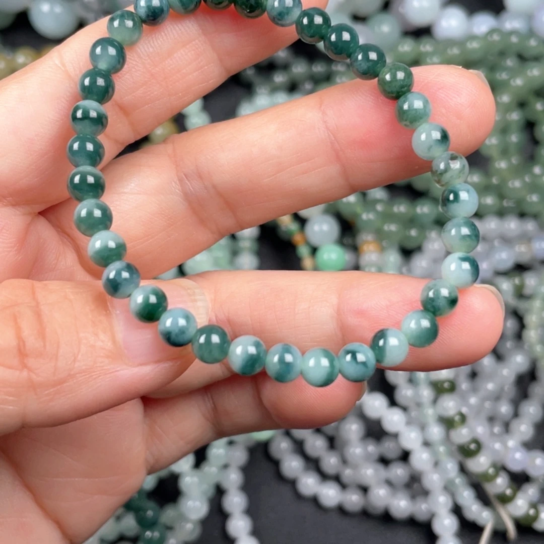 未镶嵌手链翡翠手串