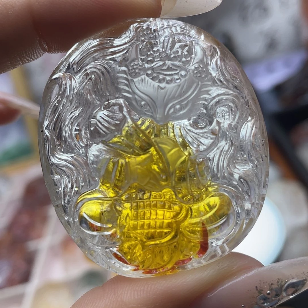 颈饰未镶嵌水晶天然