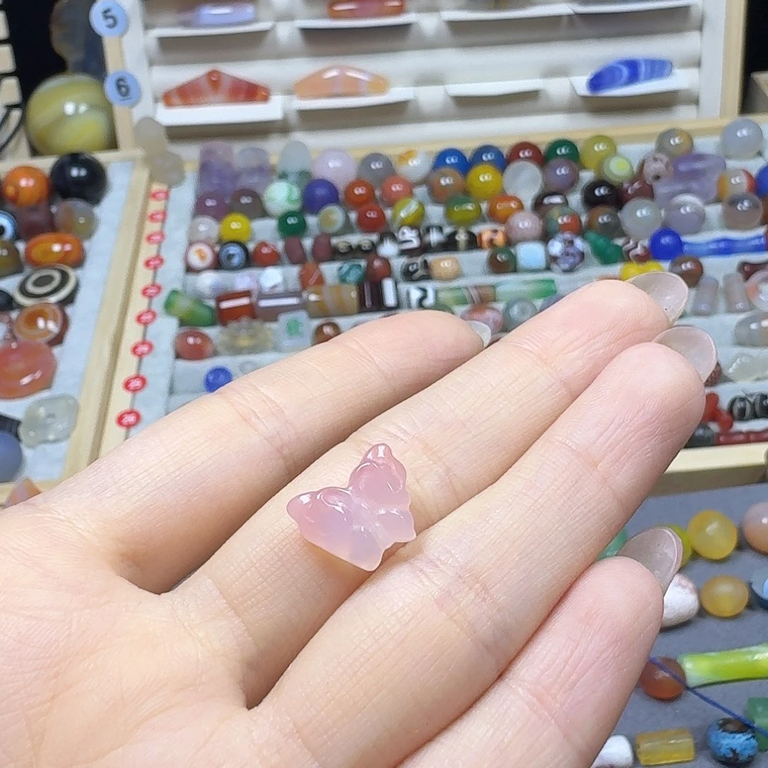 彩***迩未镶嵌天然玛瑙玛瑙/玉髓