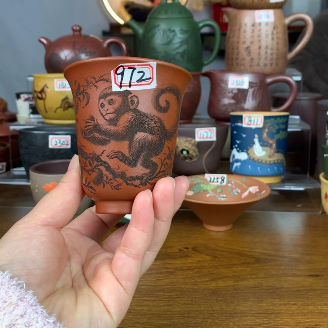 紫砂茶杯宜兴紫砂茶具