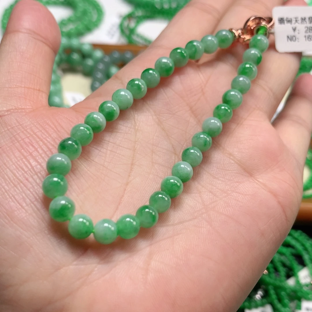 翡翠未镶嵌手链翡翠