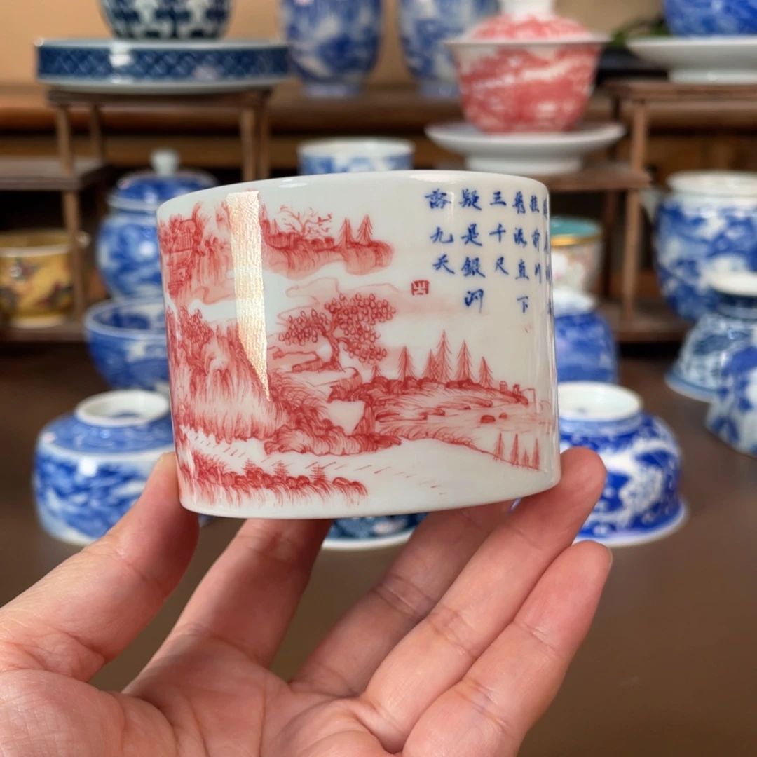 景德镇陶瓷手工手绘