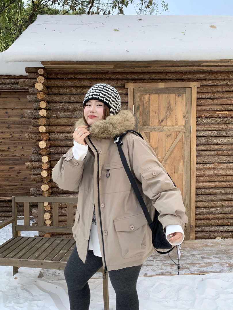 秋冬新品！NailooStudio「冰岛随记」三防新标90绒派克羽绒服大码