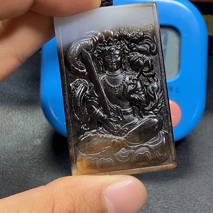 面***长和田玉未镶嵌颈饰CC