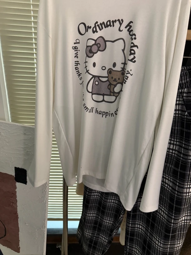 배추❤️泡菜国的松紧腰格子裤 软糯舒服 宽松