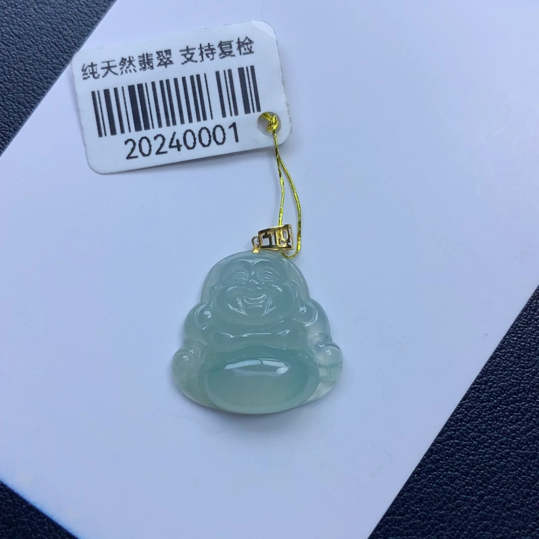 翡翠颈饰未镶嵌佛