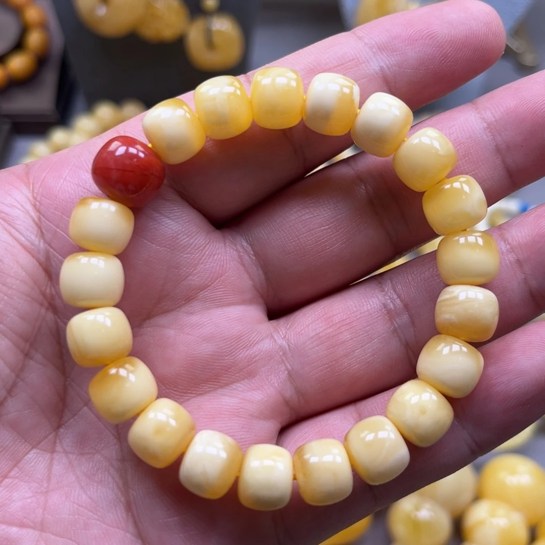 手链琥珀未镶嵌手串