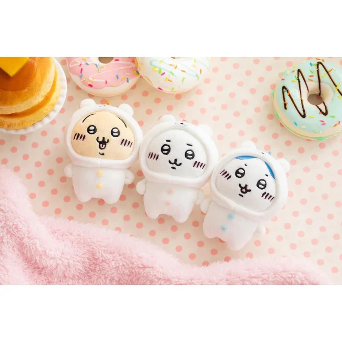 现货chiikawa日版自嘲熊联名毛绒挂件玩偶