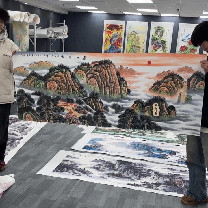 字画等多种形式的艺术作品