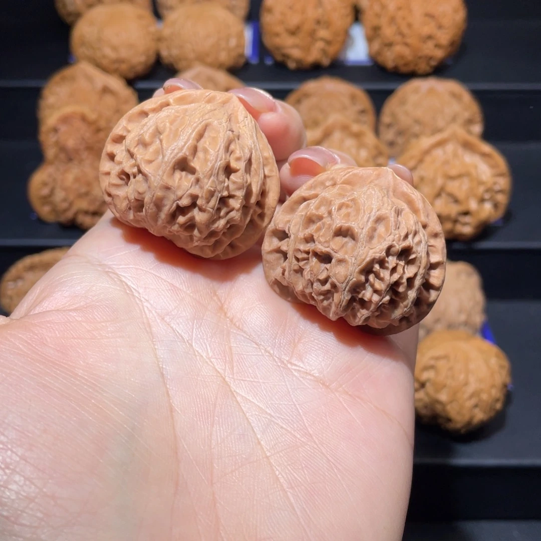 文玩核桃把件宫灯37全品