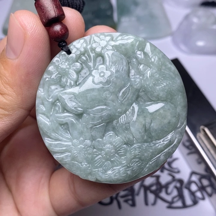 颈饰未镶嵌翡翠翡翠