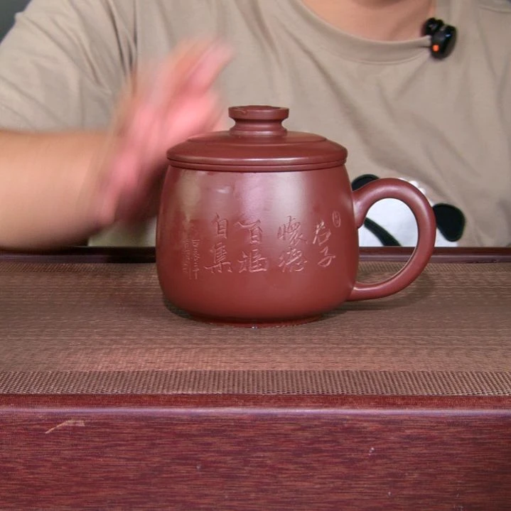 茶杯紫砂高货放漏