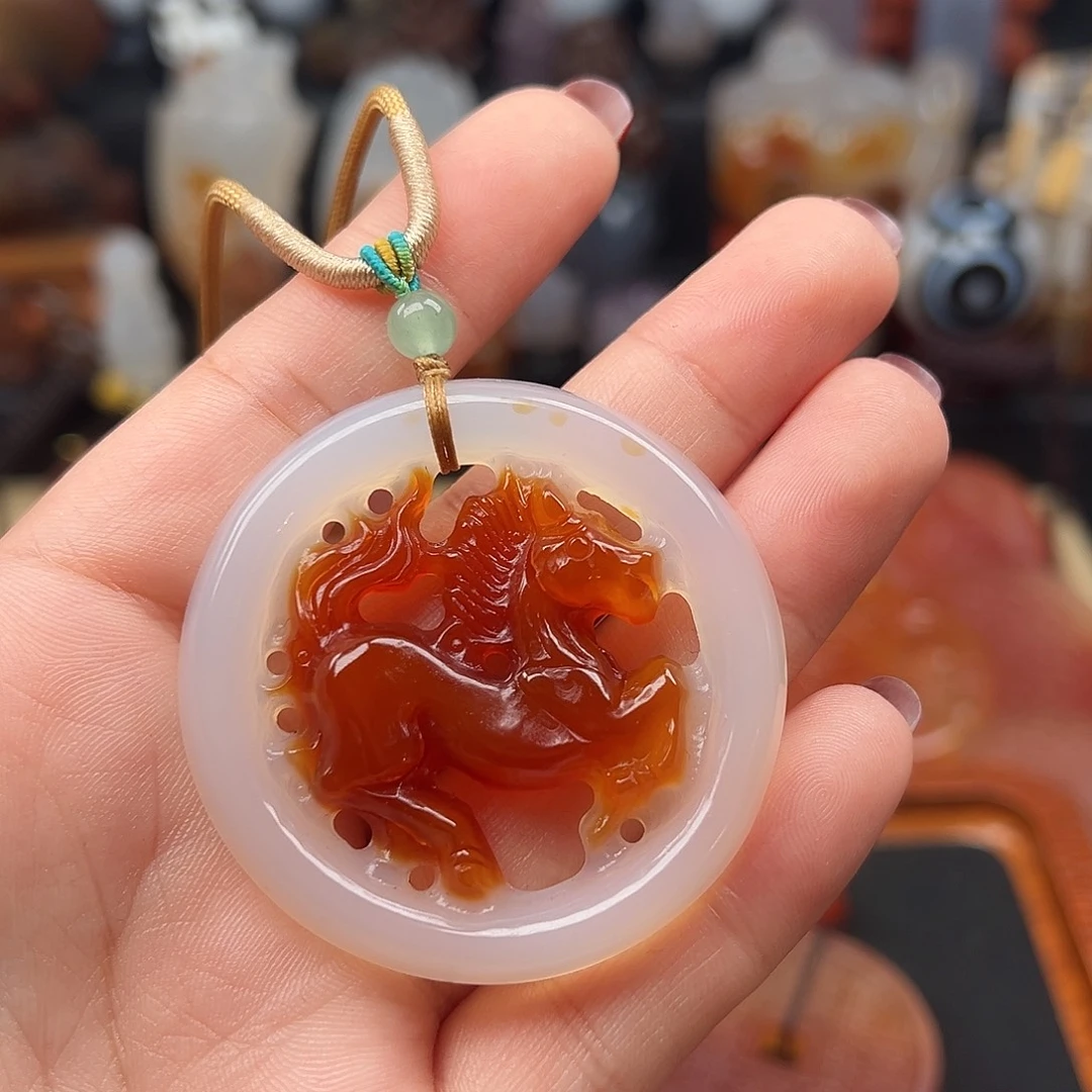 玛瑙/玉髓未镶嵌颈饰