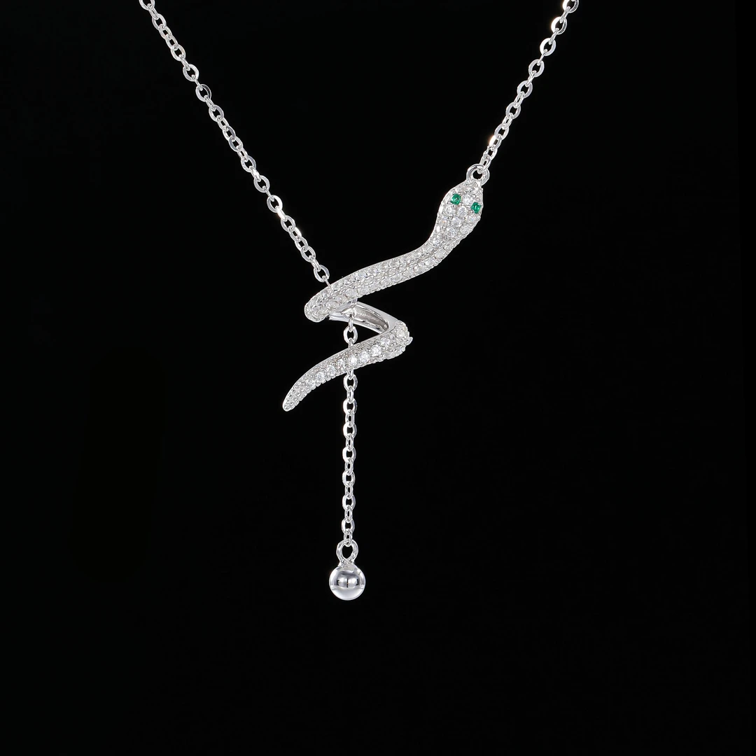 坠链均925银合成锆石 木木（SY6545）YD-9258Q 项链45厘米