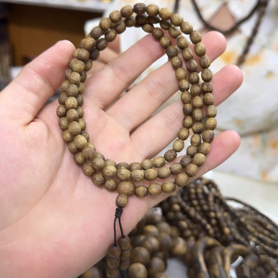 手串沉香白棋沉水浮多圈 6m 多样性发一