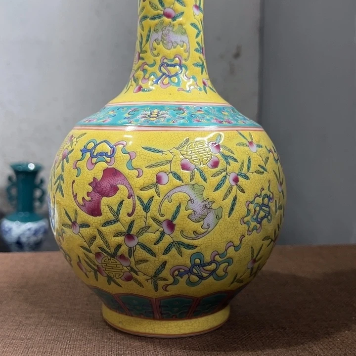 摆件精品陶瓷珐琅彩摆件